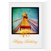 Boudhanath Stupa, Buddha Eyes, Kathmandu, Nepal (Innen (Links))