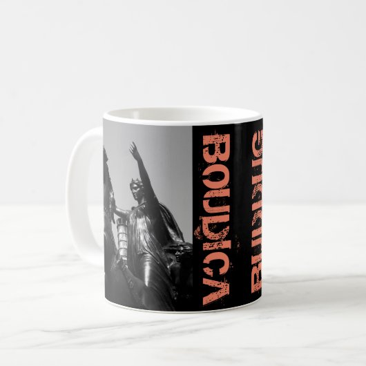 Boudica/Buddug Kaffeetasse (Vorderseite Links)