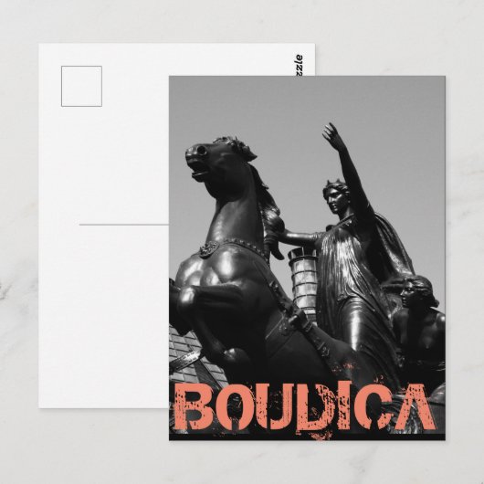 Boudica Postcard Postkarte (Vorne/Hinten)