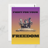 Boudicca Postkarte (Vorne/Hinten)