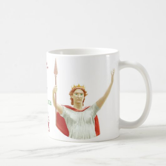 Boudicca Verteidiger der Reich-Reihe Kaffeetasse (Rechts)