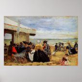 Boudin - Beach Scene Poster (Vorne)