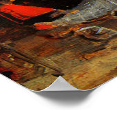 Boudin - Beach Scene Poster (Ecke)