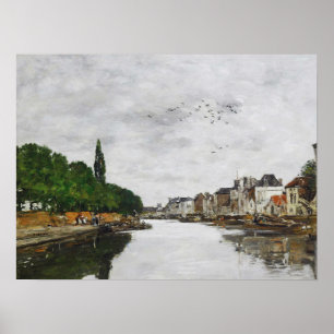 Boudin - Brüssel auf Kanal 1871 Poster