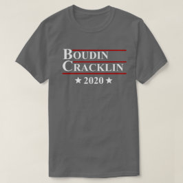 Boudin Cracklin Wahl 2020 Spaß-Louisianas Cajun T-Shirt
