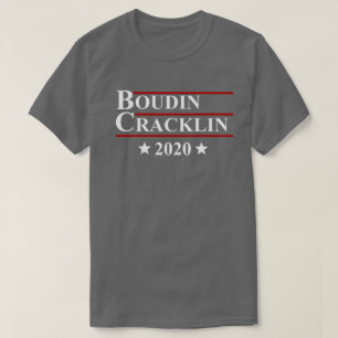 Boudin Cracklin Wahl 2020 Spaß-Louisianas Cajun T-Shirt