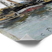 Boudin - Deauville 1880 Poster (Ecke)