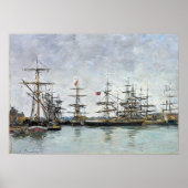 Boudin - Deauville 1880 Poster (Vorne)