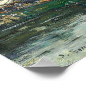 Boudin - Hafen von Deauville 1878 Poster (Ecke)