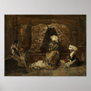 Boudin - Schneider von Plougastel 1869 Poster