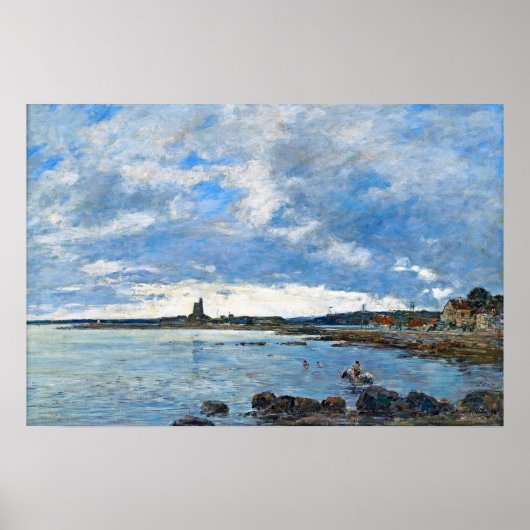 Boudin - St. Vaast-La-Hougue Poster (Vorne)