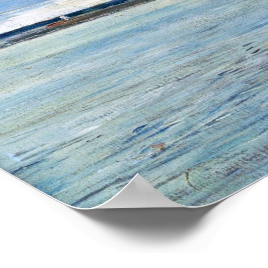 Boudin - St. Vaast-La-Hougue Poster (Ecke)