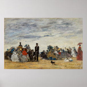 Boudin - Strand in Trouville Poster