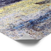 Boudin - Wolken über Meer 1860 Poster (Ecke)