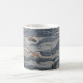Boudinage-Kalkstein-Felsdruck Kaffeetasse (Mittel)