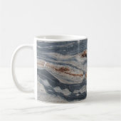Boudinage Limestone Rock Print Kaffeetasse (Links)