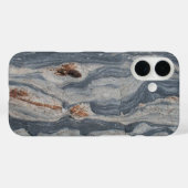 Boudinaged Limestone Rock Textur Print Case-Mate iPhone Hülle (Rückseite (Horizontal))