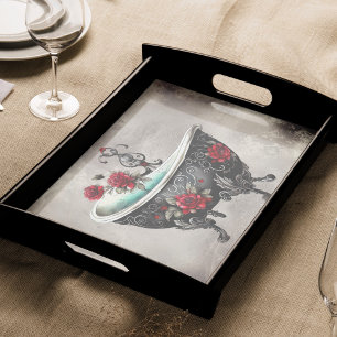 Boudoir Badewanne Alte antike, goldgefußte Badew Seidenpapier