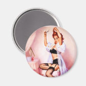 Boudoir-Button Magnet (Vorderseite/Rückseite)