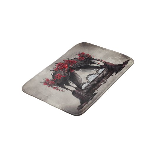 Boudoir | Canopy Scarf Altes Victoran Poster Bed. Badematte (Schrägansicht)