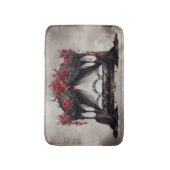 Boudoir | Canopy Scarf Altes Victoran Poster Bed. Badematte (Vorderseite Vertikal)