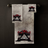 Boudoir | Canopy Scarf Altes Victoran Poster Bed. Badhandtuch Set