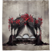 Boudoir | Canopy Scarf Altes Victoran Poster Bed. Duschvorhang (Vorderseite)