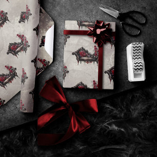 Boudoir Chaise   Viktorianisches Ohnmacht Geschenkpapier