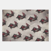 Boudoir Chaise | Viktorianisches Ohnmacht Geschenkpapier Set (Vorderseite 3)