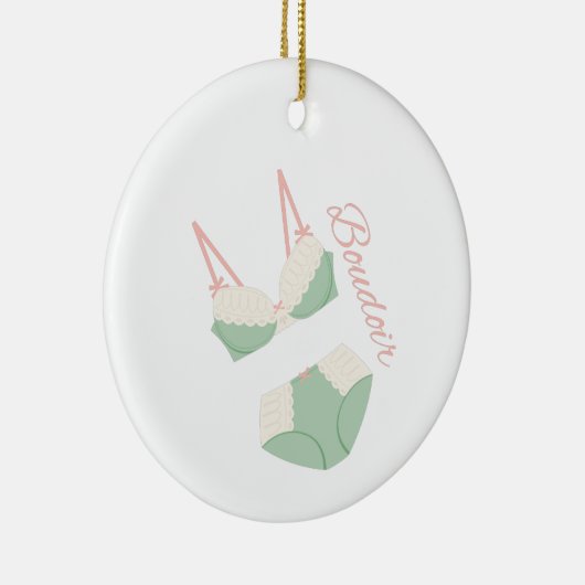 Boudoir Keramik Ornament (Rechts)