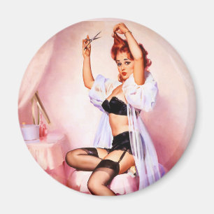 Boudoir-Pin-up Magnet