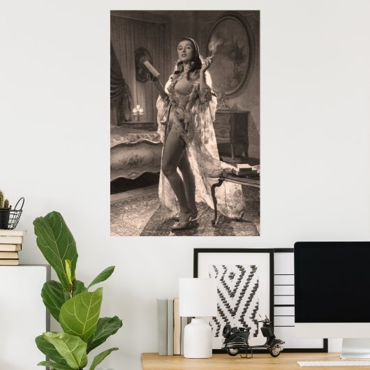 Boudoir Poster (Heimbüro)