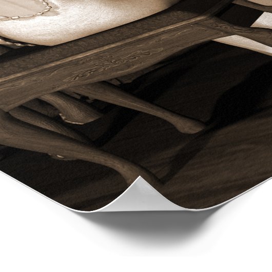 Boudoir Reflection Poster (Ecke)