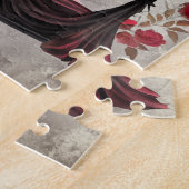 Boudoir | Scarf Canopy Altes antikes Poster Bett Puzzle (Seite)