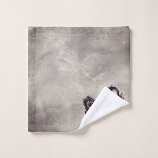 Boudoir | Vanity Mirror und Viktorianischer Partyv Badhandtuch Set (Waschlappen)