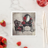 Boudoir | Vanity Mirror und Viktorianischer Partyv Serviette (Beispiel)