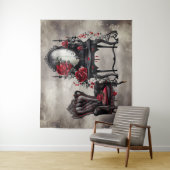 Boudoir | Vanity Mirror und Viktorianischer Partyv Wandteppich (Beispiel)