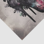 Boudoir | Viktorianische Rosa-Rose-High-Heel-Hinte Seidenpapier (Ausschnitt)