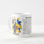 Boudreau, der Ursprung, die Bedeutung und das Kaffeetasse (Vorderseite Links)