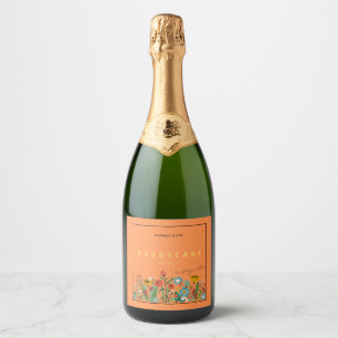 Boudreaux Bubbly - Courtney's Edition (Version 2) Schaumweinetikett