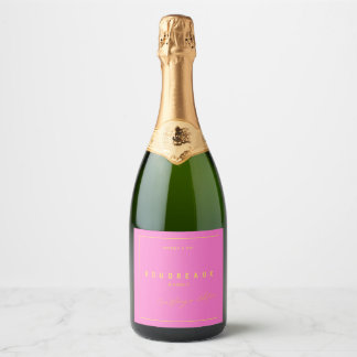 Boudreaux Bubbly - Courtney's Edition (Version 5) Schaumweinetikett