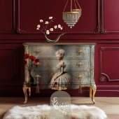 Bouffant Blooms, Rokoko Elegance Seidenpapier