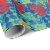 Bougainville-Image Geschenkpapier (Rolleneckpunkt)