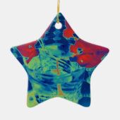 Bougainville-Image Keramik Ornament (Vorne)