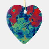 Bougainville-Image Keramikornament (Rechts)