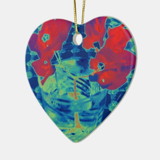 Bougainville-Image Keramikornament (Links)