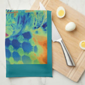 Bougainville-Image Küchentuch (Viertel Falte)