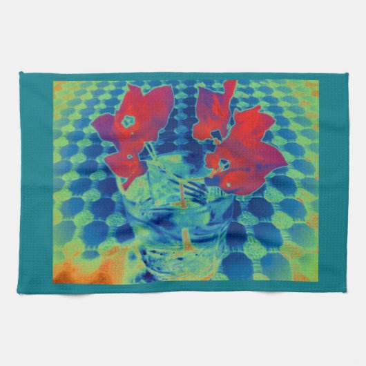 Bougainville-Image Küchentuch (Horizontal)