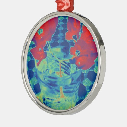 Bougainville-Image Ornament Aus Metall (Links)