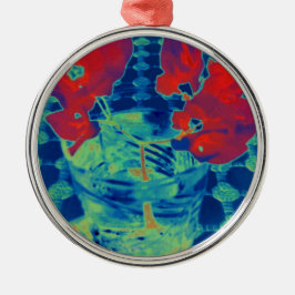 Bougainville-Image Ornament Aus Metall